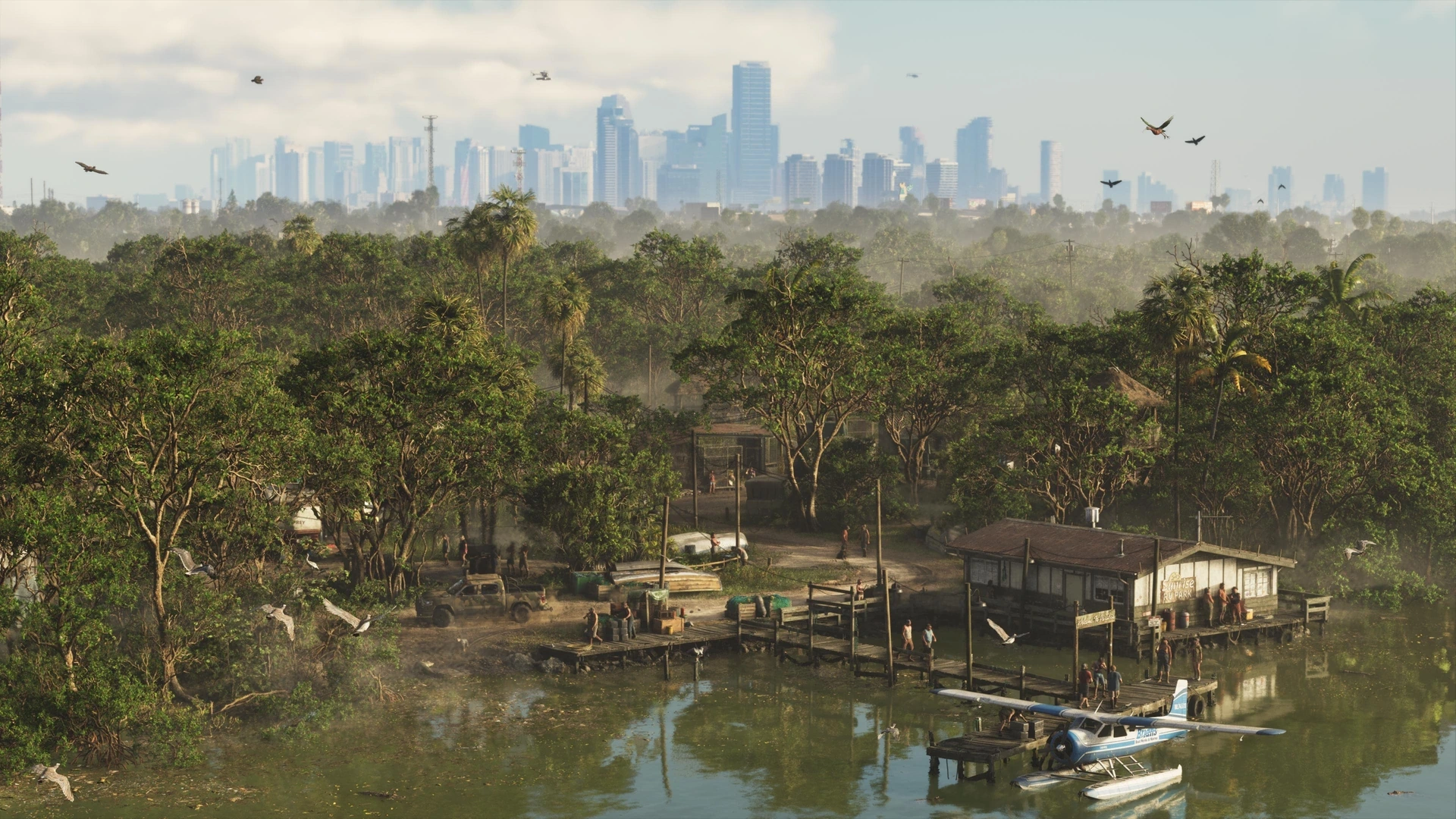 GTA VI использует Grassrivers, чтобы сделать воду, дикую природу и видимость частью путешествия